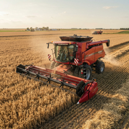 Зерноуборочный комбайн CASE AXIAL-FLOW 6150 – CASE IH